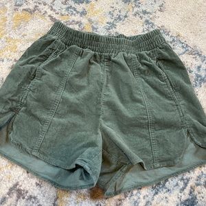 Corduroy shorts